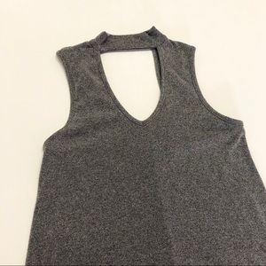 Collar V Neck Tank